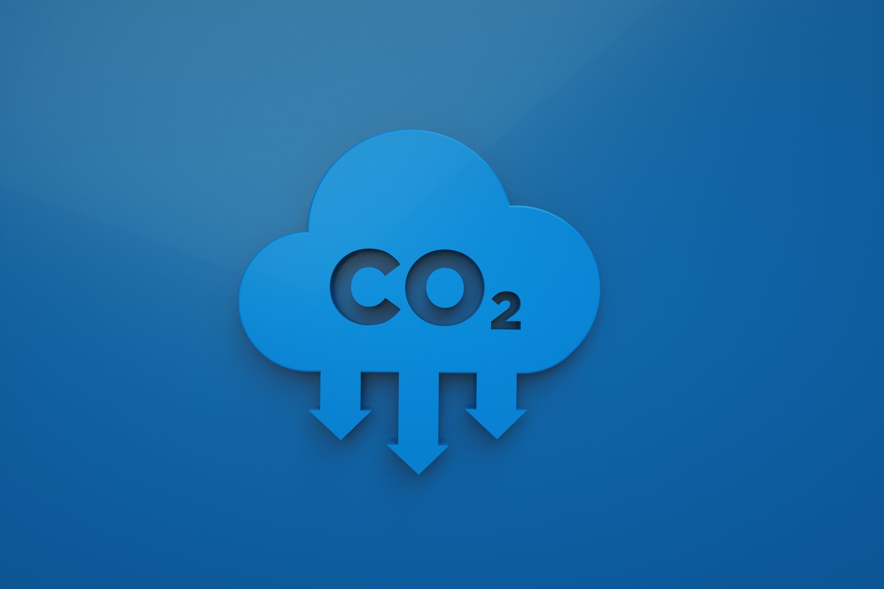 cloud of CO2 gas